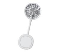 Mini Portable Fan, Magnetic Rechargeable Clip Device, 360 Adjustable Quiet Cooling Feature, Personal Summer Comfort Accessory Category, Convenient Travel Outdoor Choice, Suitable For Camping Stroller