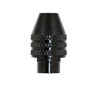 Mini portabrocas de 3 mandíbulas, 0,3-3,2 mm Universal Chuck Mini adaptador de destornillador sin llave de cambio rápido (M8 x 0,75 mm de largo)