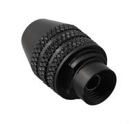 Mini portabrocas múltiple, herramienta de conversión de portabrocas sin llave, adaptador de broca hexagonal de vástago, adaptador de mandril, portabrocas de cambio rápido sin llave de 3 mandíbulas