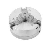 Mini portabrocas Z011 de aleación de Zinc, abrazadera de portabrocas de torno de 3 mandíbulas de Metal autocentrante Manual con 2 llaves de portabrocas for herramienta de máquina de torno CNC