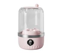 Mini portátil - 1 L ABS + PC | compacta para ropa, tela, calcetines, ropa interior | ligero para viajes, camping, dormitorio y hotel lavado de ropa pequeña, rosa, Siehe Beschreibung