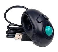 Mini Portátil Trackball Mouse USB del Ordenador Portátil De Ratón del Juego Orbit Trackball Mouse con Cable Ergonómico Juego Ratones USB del Ordenador