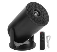 Mini, Portátil Video Projector Full HD 1080p Admite 150SSI 8000L 270 Grados Ajustables con Fidelidad Inalámbrica para PCS de Teléfonos Inteligentes