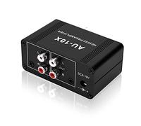 Mini preamplificador de Audio estéreo pequeño, Amplificador de Auriculares, preamplificador de fonógrafo de Tocadiscos de 20dB de Ganancia, Amplificador operacional Doble NE5532 con Entrada