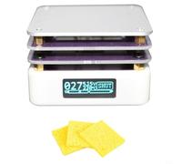 Mini precalentador de placa caliente, precalentador PD de 65 W para soldadura de placa PCB, estación de retrabajo de placa de calefacción, calentamiento rápido con interfaz USB