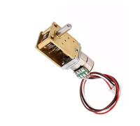 Mini Precious Full Metal Gearbox Gear Stepper Motor D-eje 2 fases 4 hilos Motor paso a paso 18 grados 20 ohmios((D) Ratio 236)