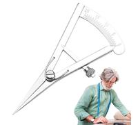 Mini Prensa De Bordes: Herramienta Divisora de Alas Ajustable, Instrumento De Marcado De Precisión Fina, Herramienta De Plegado De Cuero Pulido, Divisor De Medición Artesanal | Perfecto Para Trabajo