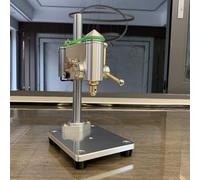 Mini prensa de taladro de sobremesa, 3.175 mm, 3-12 V, 9600 RPM, compacta, velocidad ajustable, ideal para bricolaje y reparación de relojes