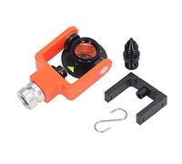 Mini Prism System Kit Reflector recubierto de cobre de servicio pesado con soporte de gancho S para la Estación Total Ingeniería del túnel Túnel Subway Mine Detección Carretera