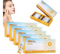 Mini protector solar en tamaño de viaje, antiedad, protección solar en aerosol con protección solar UPF 50+ en tamaño de viaje, protección solar sin aceite para la cara con factor de protección solar