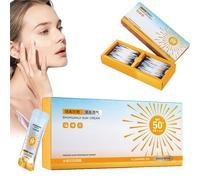 Mini protector solar en tamaño de viaje, antiedad, protección solar en aerosol con protección solar UPF 50+ en tamaño de viaje, protección solar sin aceite para la cara con factor de protección solar