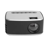 Mini proyector 1080p, Chip decodificador de TV de Pantalla Grande, Principio de reflexión difusa, Sistema de disipación de Calor único y eficiente, Mini proyector HD de Cine en casa R (UE)