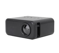 Mini Proyector, 1080P Pequeño Proyector de Películas WiFi Portátil para Exteriores con Altavoz Incorporado, Compatible con Teléfono Inteligente, Computadora Portátil, (Black)
