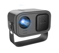 Mini proyector 200 ANSI compatible con pantalla 2.4G y 5G, 1280 x 720P, cine en casa, proyectores portátiles al aire libre (D como se muestra) pequeño regalo