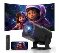 Mini Proyector 4K [2025 Upgraded & Apps Integradas ] Proyectores Portátil con WiFi 6 Bluetooth 5.2 Support 4K 1080P Auto Keystone 180° Proyector Cine en Casa per HDMI/TV Stick/Smartphone