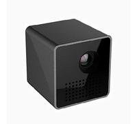 Mini proyector con, proyectores DLP inteligentes para películas en interiores y exteriores, soporte de proyector móvil, pequeño regalo