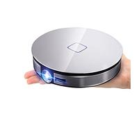 Mini proyector DLP portátil de 12000 mAh, batería 1280 x 720P, compatible con Android, compatible con 1080P 4K, pequeño regalo