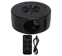 Mini proyector HD LED de 1920 x 1080 con control remoto, alimentación USB y altavoz integrado, portátil para laptop y teléfono, soporta proyección de 14 a 100 pulgadas, tecnología de protección