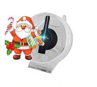 Mini proyector holográfico 3D con Ventilador, luz publicitaria y HD for Tiendas, Bares, Fiestas Navidad(WiFi App Replacement)