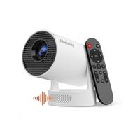 Mini Proyector HY300Pro+, Proyector Portátil Android, Wi-Fi 6 y Bluetooth 5.4, Altavoz de 5W, Corrección Trapezoidal Vertical Automática, Rotación de 180°