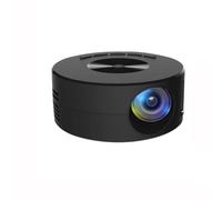 Mini proyector LED para el hogar, dispositivo de proyección portátil Wirecast pantalla LCD óptica con función de espejo de alambre (D como se muestra) pequeño regalo