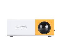 Mini Proyector Led Portátil 1080P Full HD Cine En Casa, Proyector Vídeo para Exteriores Compatible con Ordenadores, PC, TV Box, TV Sticks, Tableta, Dormitorio Películas