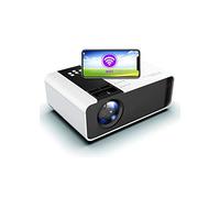 Mini Proyector LED Portátil 7000 Lúmenes WiFi Proyectores de Vídeo 1080P Full HD Para iPhone Samsung Smartphone Proyector Inalámbrico HDMI 75000 Horas Multimedia 4K Proyector Hogar Oficina Teatro