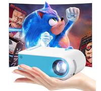 Mini Proyector, Nasin 2025 Proyector Portátil 1080P 4K Supote WiFi 6 & Bluetooth 5.4 para Interiores e Exteriores, Videoproyector Compatible con TV Stick, Teléfono, Laptop, PC, PS5, HDMI, USB, Tipo C