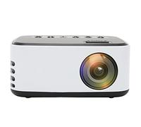 Mini Proyector, Native 1080P HD 500LM Película Al Aire Libre Proyector, Vídeo Mini Proyector Portátil para Interruptor de la Tableta Portátil, Regalos para Niños
