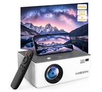 Mini proyector nativo 1080P proyector de películas al aire libre, HISION 8000L portátil cine en casa 4K compatible con TV Stick, HDMI, VGA, USB, portátil, DVD, iOS y Android Smartphone