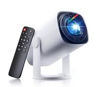 Mini Proyector Portátil 1080P Supote - SOOMFON Proyector para Movil 720P Nativo 270° Rotation Bluetooth Proyector TV para HDMI/TV Stick/USB/PS5/Laptop