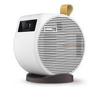 Mini proyector portátil BenQ GV11 ángulo de proyección de 135grados hacia el Techo, Extensiones de Graves de 270grados, Android TV 10, Blanco