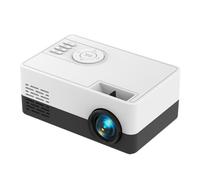 Mini proyector portátil de video-proyector, proyector de teléfono 1080P Full HD compatible, proyector de cine en casa, proyector pequeño compatible con varios periféricos (misma versión de