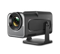 Mini Proyector Portátil HY320, Mini Proyector 4K, Proyector Inteligente 200 ANSI con Android 11.0, Corrección Keystone Automática, WiFi 6 y Bluetooth 5, Pantalla de 30"-130", Giratorio de 180°