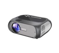Mini proyector portátil LED 3D cine en casa proyector proyector soporte 1080P 4K (D como se muestra) pequeño regalo