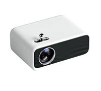 Mini proyector portátil multimedia 720P Smart Projecotr para cine en casa, haz de video LED 250 ANSI proyector (D como se muestra) pequeño regalo