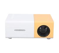 Mini Proyector, Proyector de Vídeo Doméstico Portátil 1080P HD, Proyector de Películas de Cine en Casa con Altavoz para Teléfono Inteligente, Tableta, Computadora Portátil para