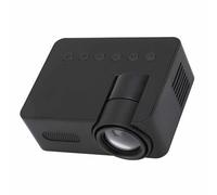 Mini Proyector, Proyector de Vídeo Portátil de Cine en Casa Full HD 1080P para Interiores y Exteriores, Altavoz Incorporado, Proyección de 14-100 Pulgadas