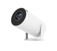 Mini proyector, Proyector Inteligente portátil 4K Full HD Home - Proyector - Altavoz de Alta FI y conexión de Alta Velocidad - Proyector de películas en Interiores, proyector telefónico con Soporte