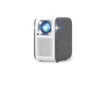 Mini proyector Smart Home Theater para películas Proyector 4K Video Led Beam Smartphone TV Proyección de pared (D como se muestra) pequeño regalo