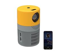 Mini proyector, YT400 HD 1080P Multi-Modelo Interfaz Teléfono Proyector de Cine en Casa, Jumbotron Soporte U Disco, Set Top Box, Etc