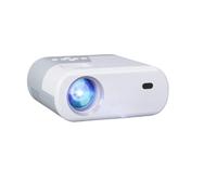 Mini proyectores 1080P 5 pantallas LED Proyector portátil Proyector de cine en casa (Color: D, Tamaño: enchufe del Reino Unido) (enchufe D Reino Unido) pequeño regalo