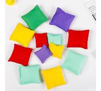 Mini puf para juegos de lanzamiento, pequeñas bolsas de Cornhole para niños y familia, juego de diversión para carnaval, bolsa al aire libre