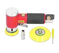 Mini pulidor neumático Kit de amarre de aire Máquina de pulido de deflexión con 3 mm de diámetro de deflexión 15000 rpm Velocidad libre para pulido de espacios estrechos Estructuras de acero de