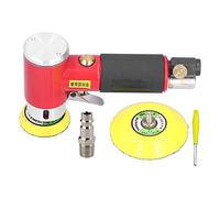 Mini pulidor neumático Kit de amarre de aire Máquina pulidora de desviación con 3 mm de diámetro de deflexión 15000 rpm Velocidad libre para pulido de espacios estrechos Estructuras de acero de