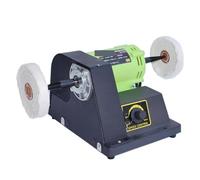 Mini pulidora de tela de alta potencia, máquina pulidora de velocidad ajustable para metal, joyas, madera, molienda de jade, diámetro de rueda de 10 cm