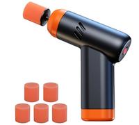 Mini pulidora para detalles de automóviles, pulidora inalámbrica ajustable de 2 velocidades con 5 almohadillas de pulido, máquina de reparación de rayones de mano recargable para encerado del cuida