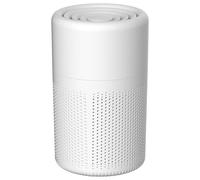 Mini purificador de aire para el hogar, humidificador USB portátil con 2 modos de niebla para dormitorio, escritorio de oficina, limpiador de escritorio compacto con ionizador, blanco