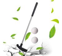 Mini Putter De Golf - Diseño 'árbol De Acero Inoxidable Con Cabeza De Aleación De Zinc, Cómodo Mango De TPR, Opción De Palo Portátil Que Mejora El Juego De Putting En Interiores | Herramienta Com