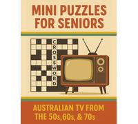 Mini Puzzles for Seniors: Australian TV from the 50s 60s & 70s